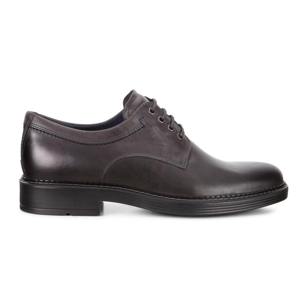 Chaussures Derby Ecco Newcastle Classic Tie Homme Noir 9521-DETOG